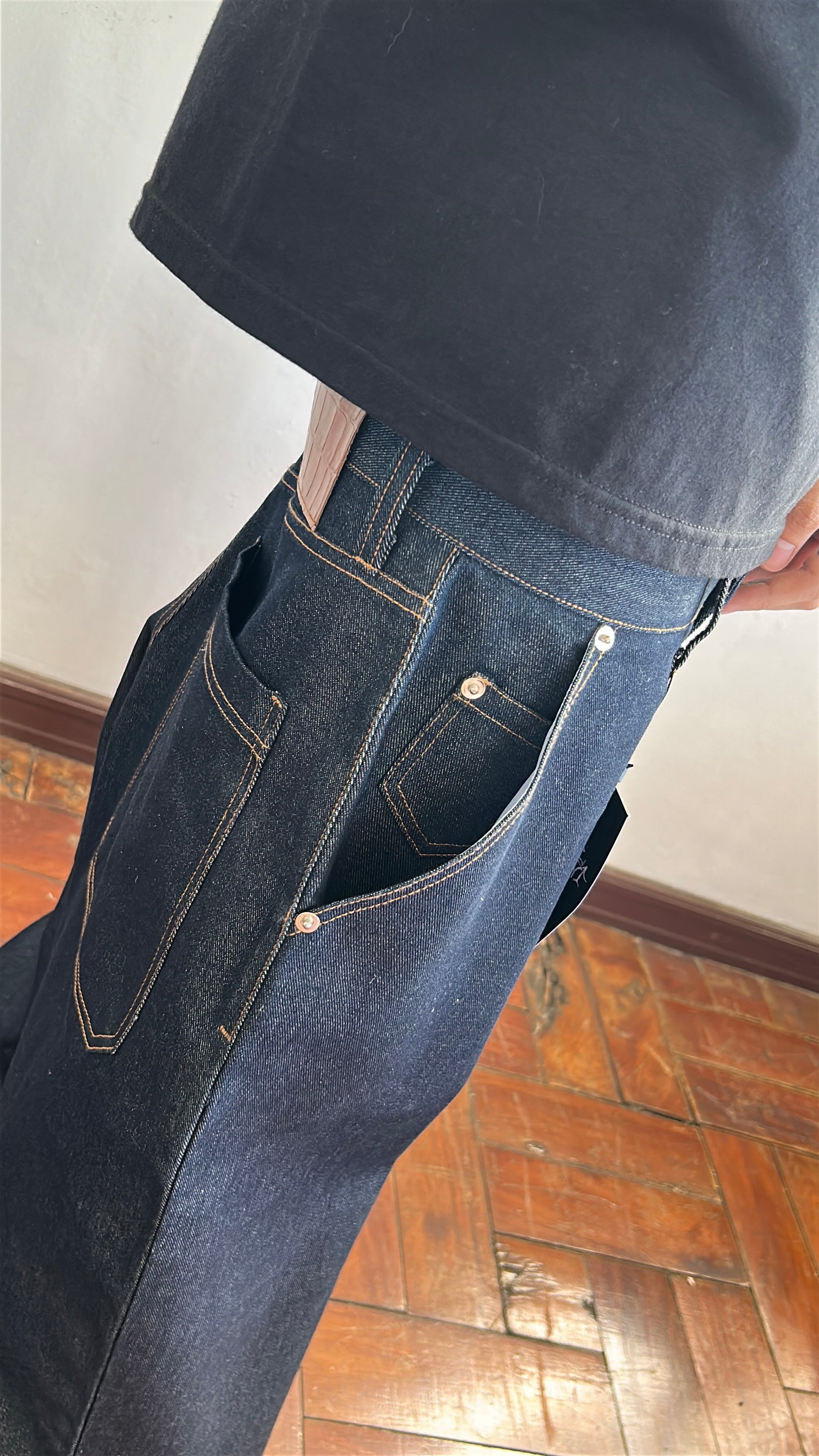 WEST RAW DENIM PANT