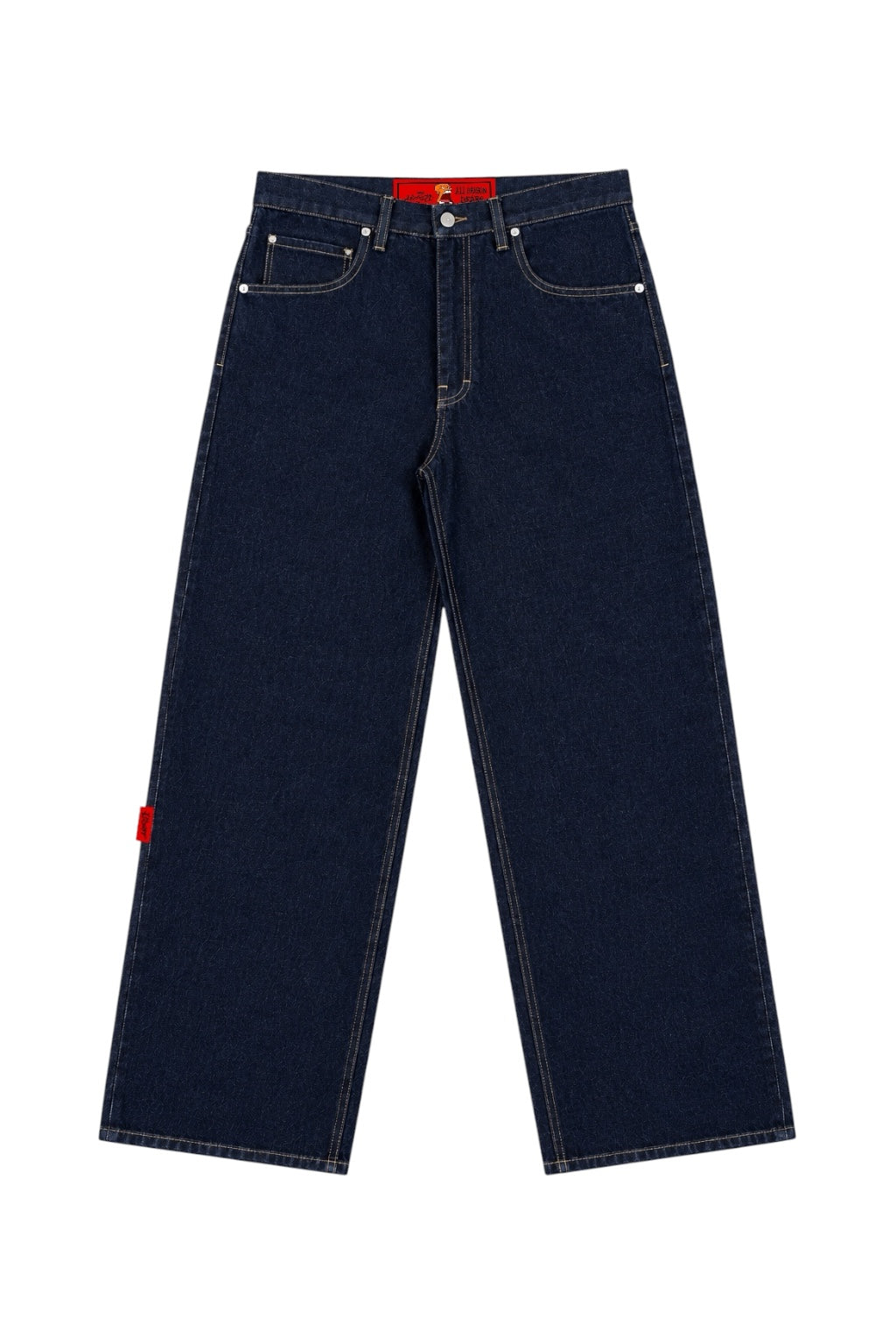WEST Baggy Denims - Deep Raw Indigo