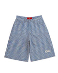 WEST Plaid Long Shorts