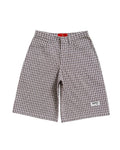 WEST Plaid Long Shorts