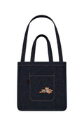 WEST Two Way Tote Bag - Deep Raw Indigo
