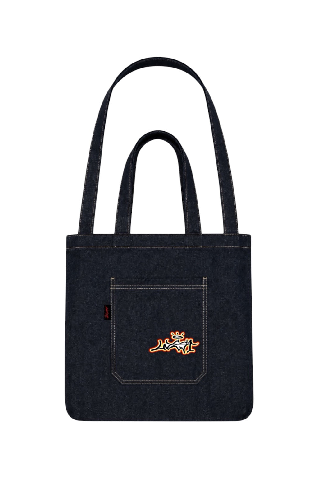 WEST Two Way Tote Bag - Deep Raw Indigo